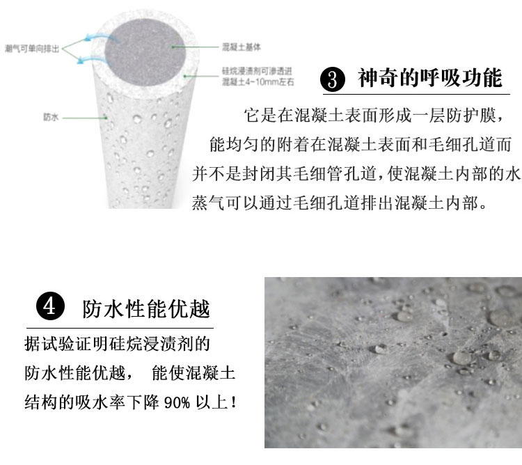 硅烷浸渍剂硅烷浸渍膏桥梁防腐防水材料